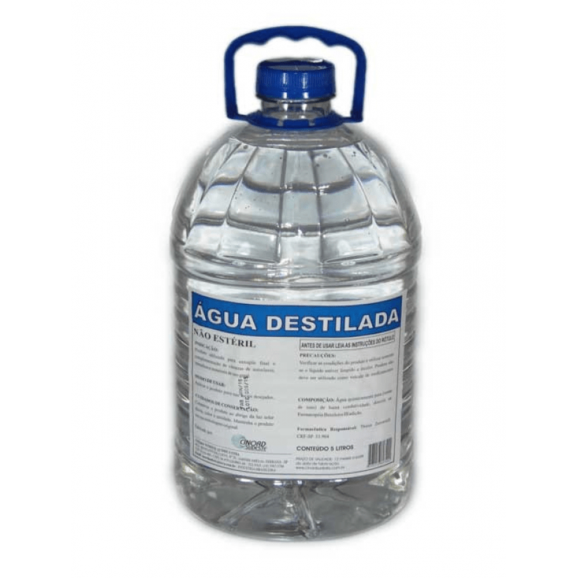 Agua Destilada 5 Litros