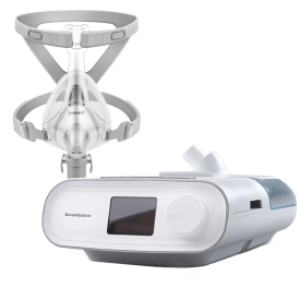 CPAP Auto C/ Umidif. DreamStation  - Philips  + Máscara Oronasal YF-01 - Yuwell
