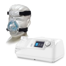 Kit CPAP Automático com Umidificador S7 - Hypnus + Máscara Nasal ComfortGel Blue - Philips Respironics