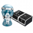 Kit CPAP Básico com Umidificador Resmart GII Small Screen - BMC + Máscara Nasal iVolve N2 – BMC