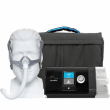 Kit CPAP Airsense S10 Elite com Umidificador - ResMed + Máscara Nasal Wisp Tecido - Philips Respironics