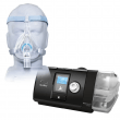 Kit CPAP Airsense S10 Elite com Umidificador - ResMed + Máscara Oronasal Vitera - Fisher & Paykel
